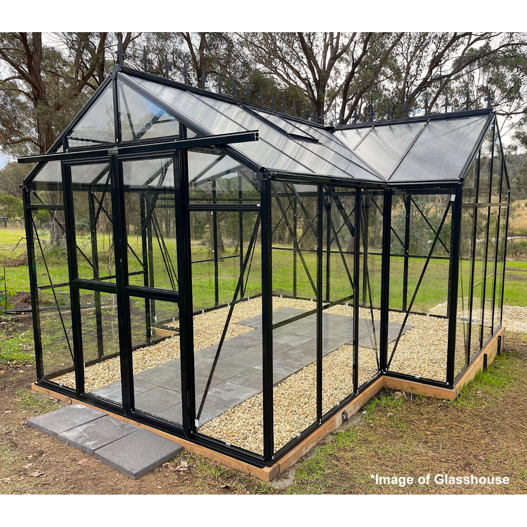 Orangery Deluxe Greenhouse (3.7m x 4.4m)