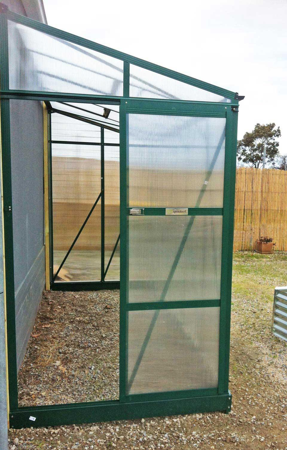 Lean-To – 3100 Model - Sproutwell Greenhouses