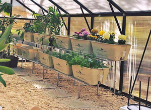 Tiered 1900L Galvanised Stand - Sproutwell Greenhouses