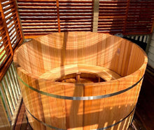 Load image into Gallery viewer, Cedar Hot Tub Large - Sproutwell Greenhouses
