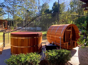 Cedar Sauna 2400 - Sproutwell Greenhouses