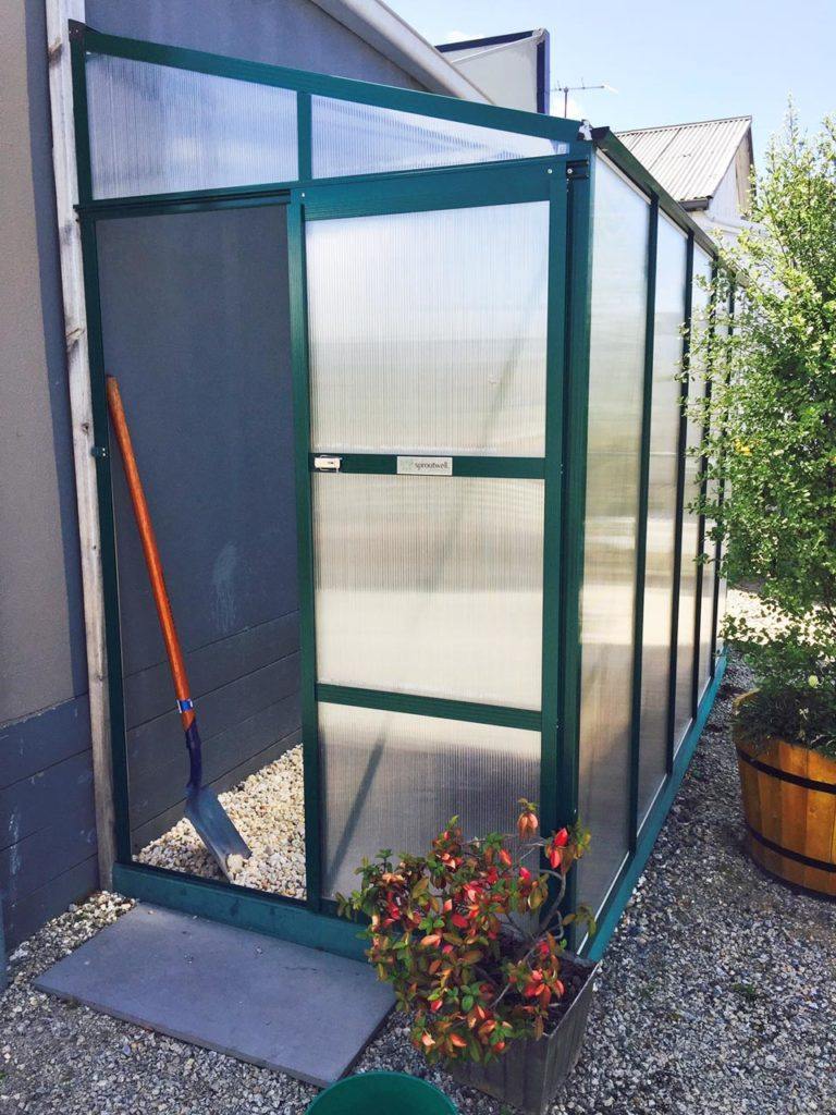 Lean-To – 3100 Model - Sproutwell Greenhouses