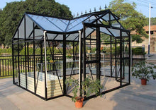 Load image into Gallery viewer, Orangery Glass Compact Model - Sproutwell Greenhouses
