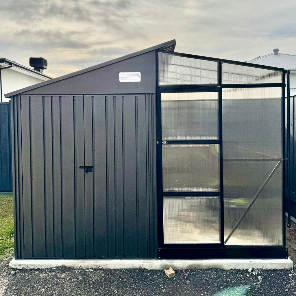 The Charlemont - Shed / Greenhouse Combination