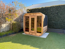 Load image into Gallery viewer, Cube Cedar Sauna
