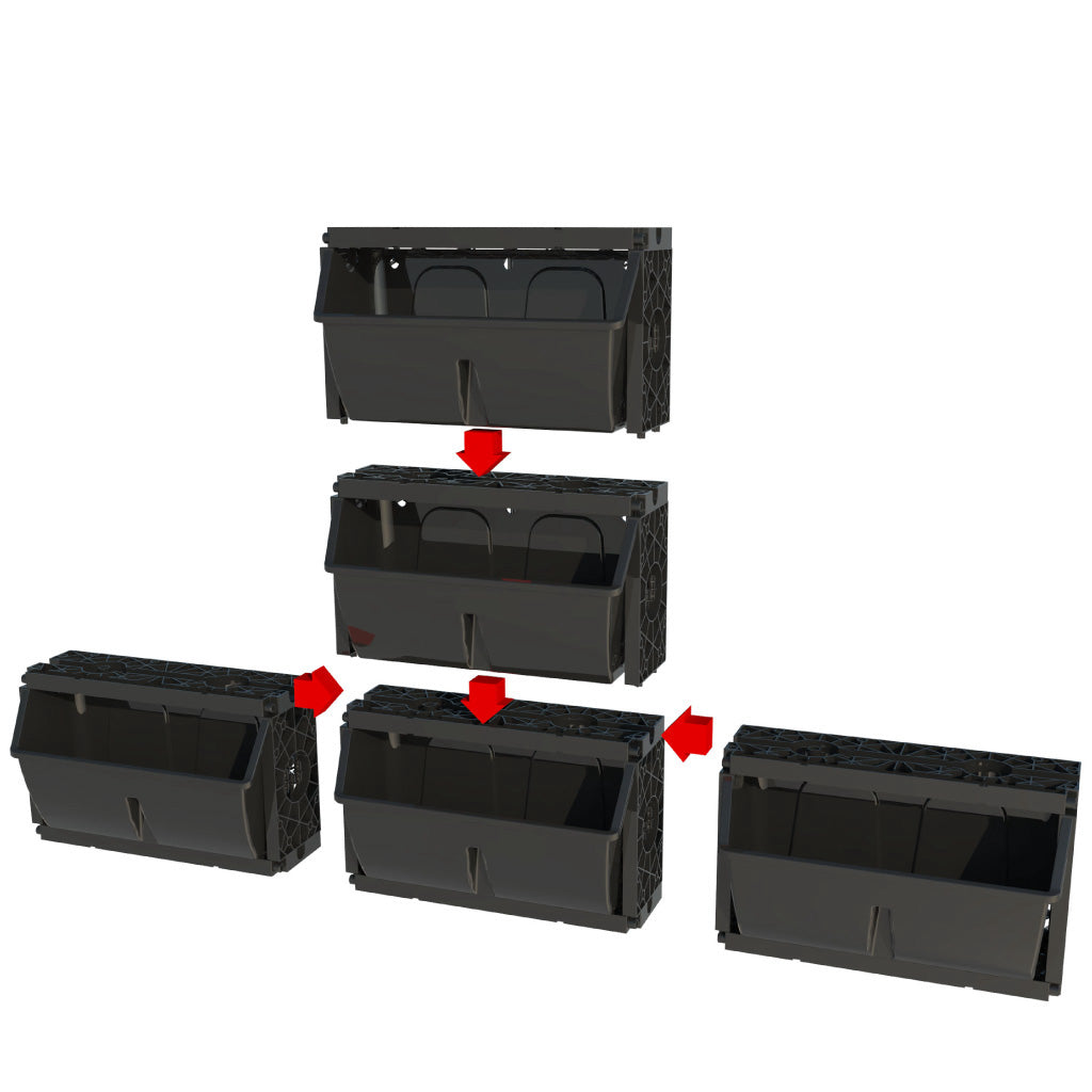 Gro-Wall Vertical Wall Garden - Slim Kit