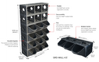 Gro-Wall Vertical Wall Garden 4.5 Kit