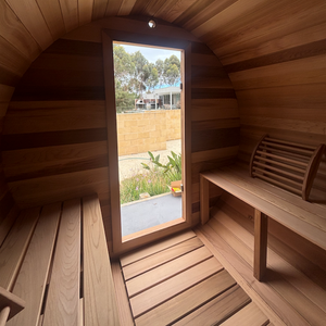 Cedar Sauna 1800 - No Porch
