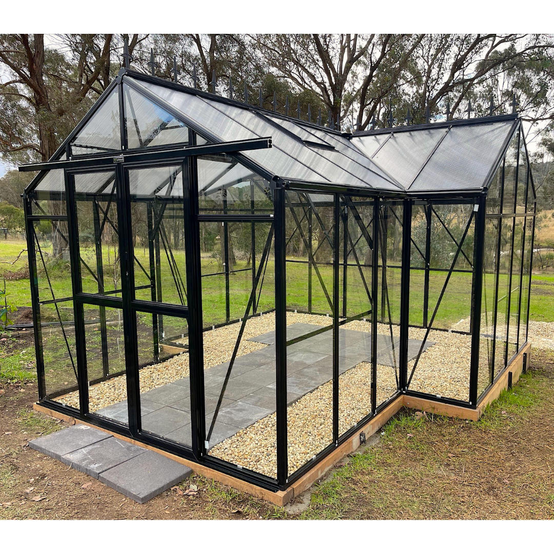 Orangery Glasshouse Deluxe (3.7m x 4.4m)