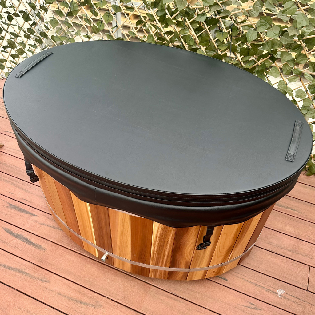 Oval Cedar Ice Tub