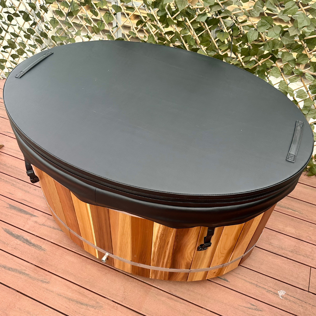Oval Cedar Ice Tub