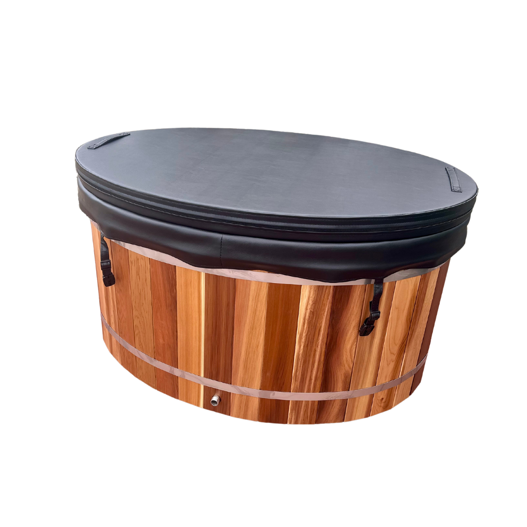 Oval Cedar Ice Tub