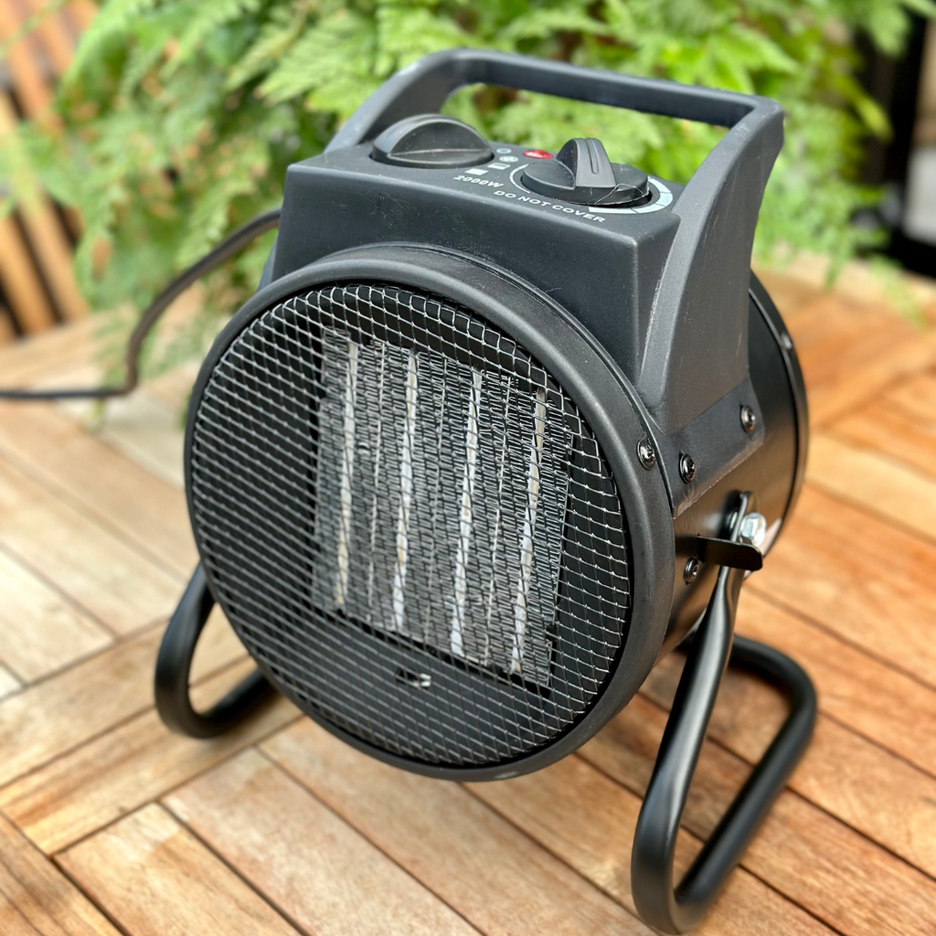 NEW Round 2kw Fan Heater