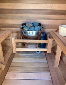 Cedar Sauna 1800 - No Porch