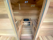 Load image into Gallery viewer, Cedar Sauna 1800 - No Porch
