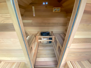 Cedar Sauna 1800 - No Porch