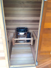 Load image into Gallery viewer, Cedar Sauna 1800 - No Porch
