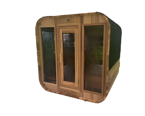 Cube Cedar Sauna