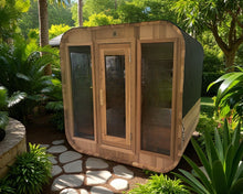 Load image into Gallery viewer, Cube Cedar Sauna
