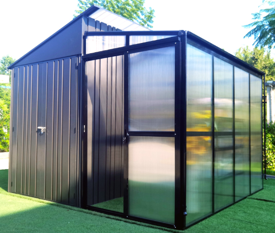 The Charlemont - Shed / Greenhouse Combination