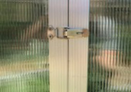 Lockable Door Latch