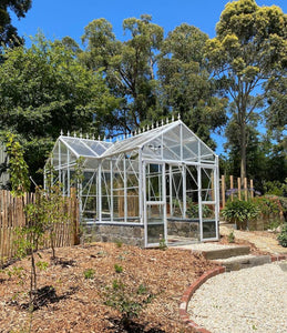 Orangery Glass Compact Model - Sproutwell Greenhouses
