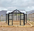 Orangery Glass Compact Model - Sproutwell Greenhouses