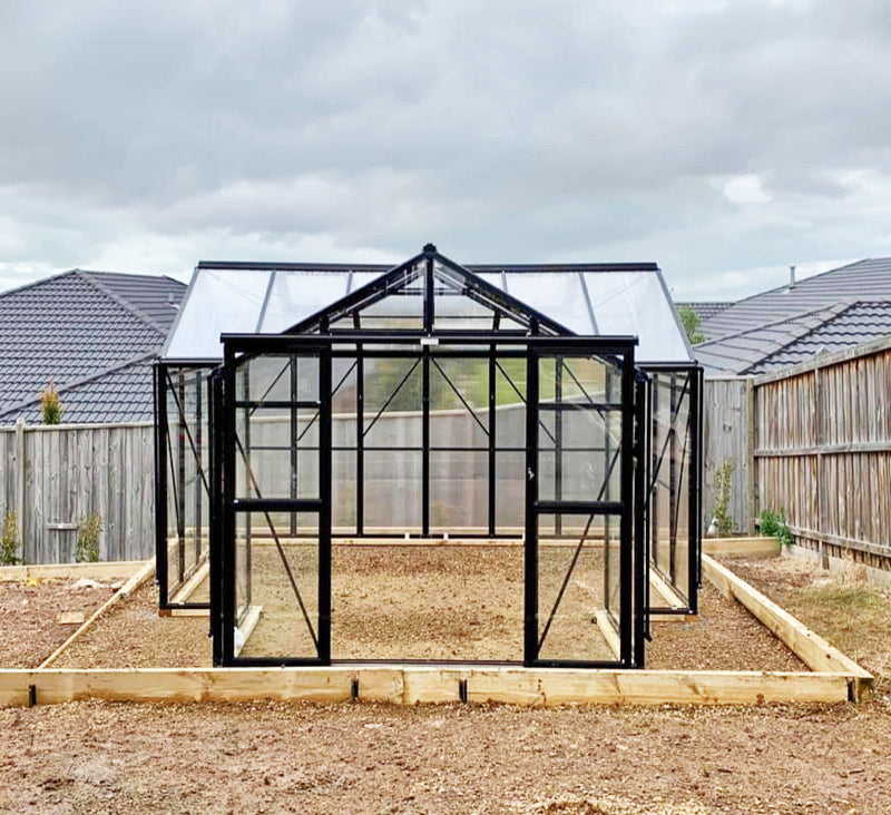 Orangery Glasshouse Deluxe (3.7m x 4.4m)