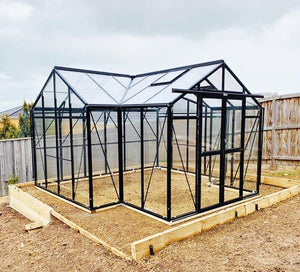 Orangery Glass Compact Model - Sproutwell Greenhouses