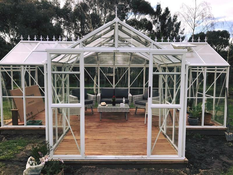 Orangery Glass Grandure Model - Sproutwell Greenhouses