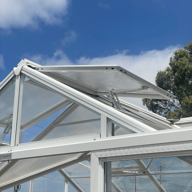 Double Spring Automatic Vent Opener - Sproutwell Greenhouses