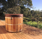 Cedar Hot Tub SMALL - Sproutwell Greenhouses