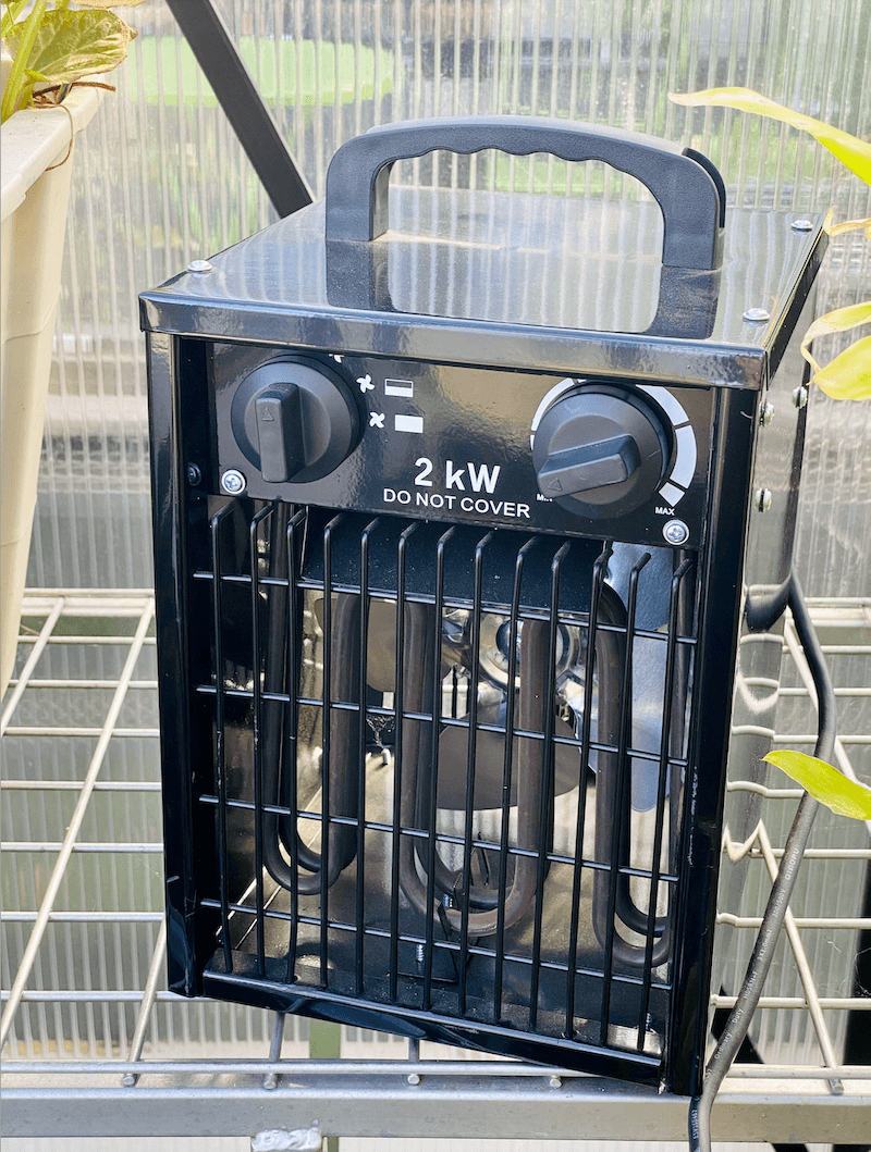 2kw Fan Heater- NEW Model - Sproutwell Greenhouses