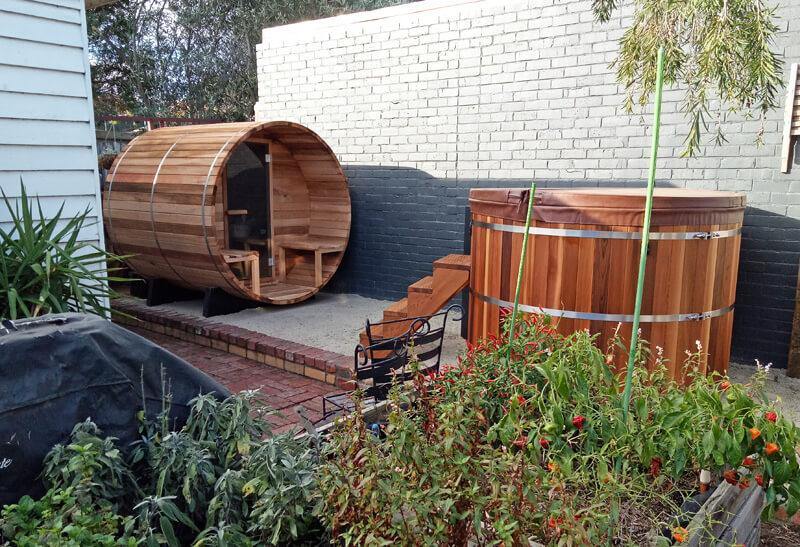 Cedar Sauna 1800 - Sproutwell Greenhouses