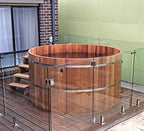 Cedar Hot Tub Medium - Sproutwell Greenhouses