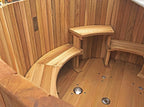 Cedar Hot Tub SMALL - Sproutwell Greenhouses