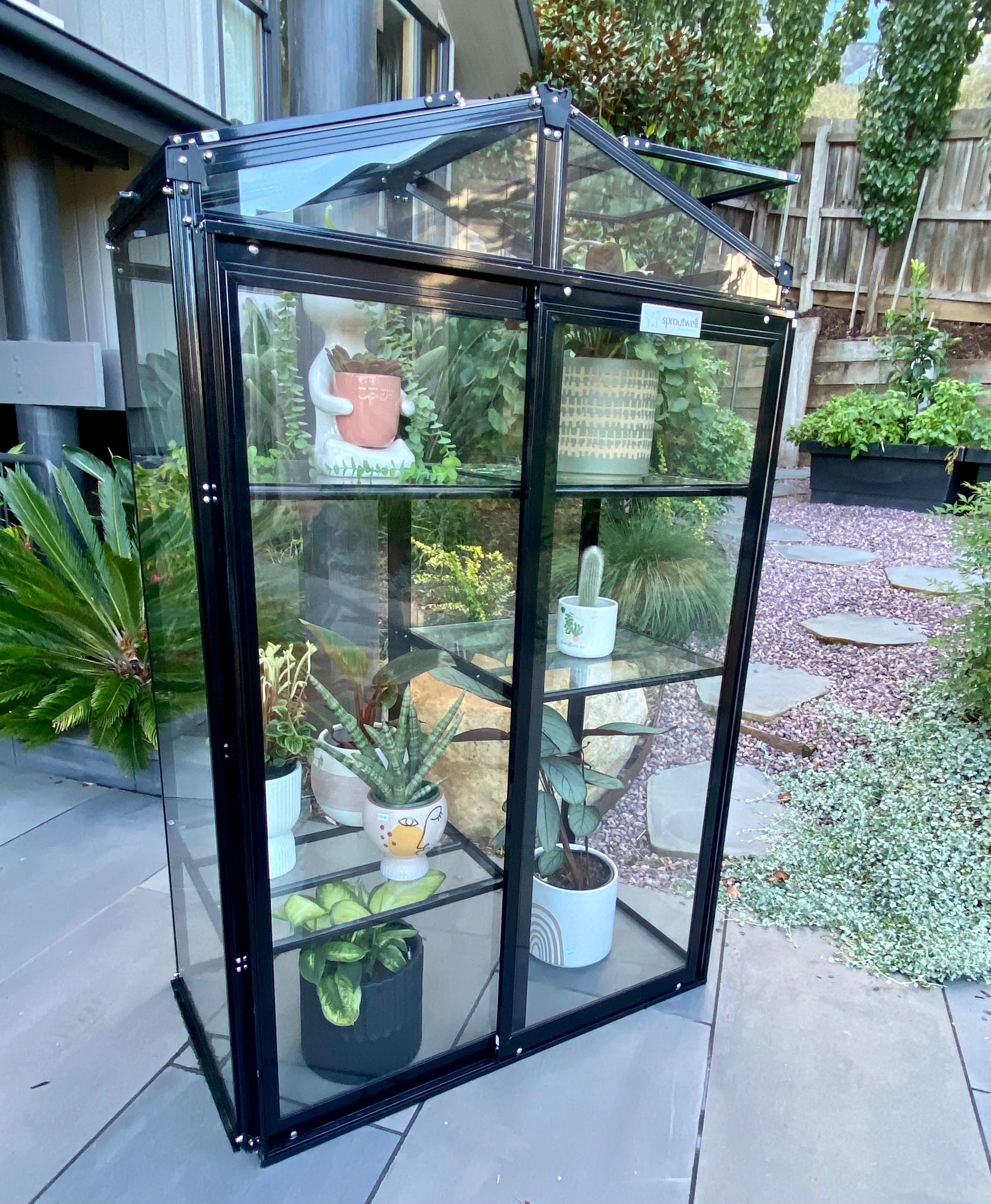Urban Gable Nursery - Toughened Glass (1m x 0.5m)