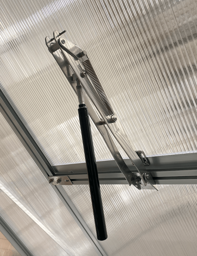 Double Spring Automatic Vent Opener - Sproutwell Greenhouses