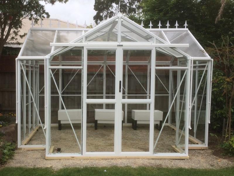 Orangery Glass Compact Model - Sproutwell Greenhouses