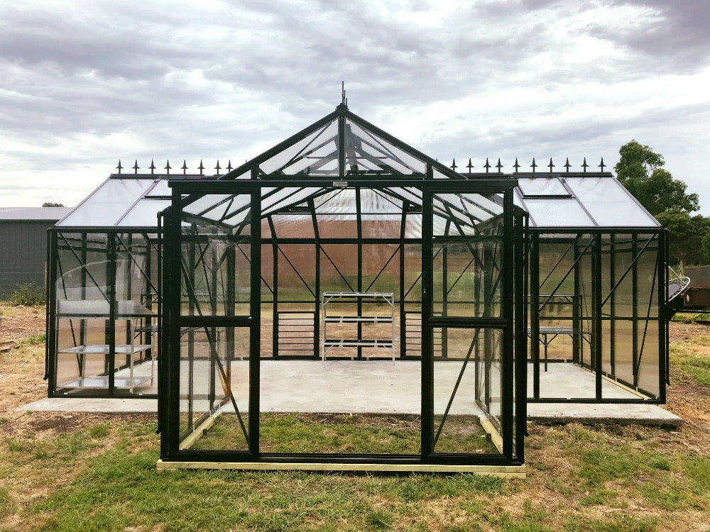 Orangery Deluxe Greenhouse (4.4m x 3.7m)
