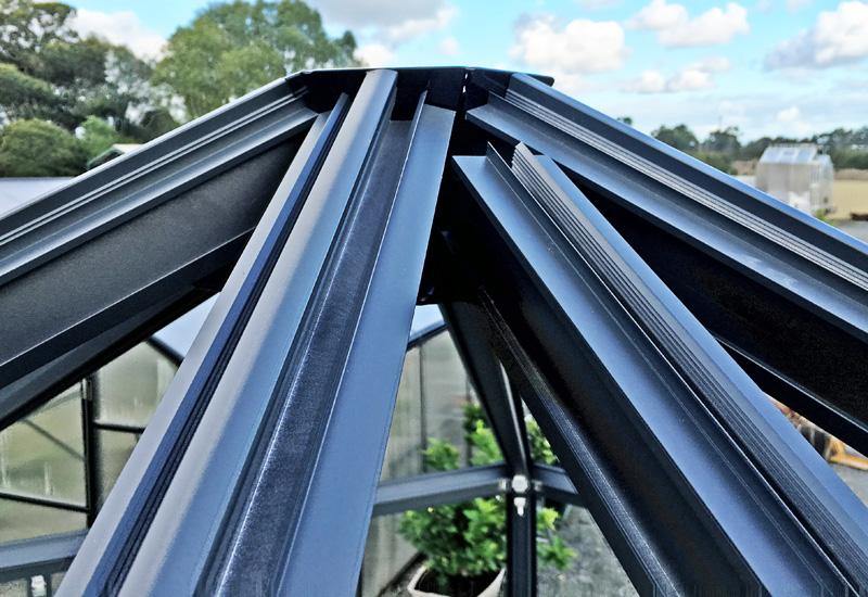 Hexagonal Entertainer- Deluxe - Sproutwell Greenhouses