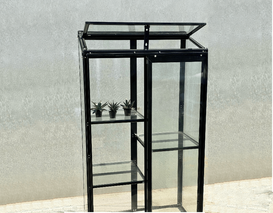 Urban Skillion Nursery Glasshouse - Sproutwell Greenhouses