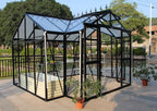 Orangery Glass Compact Model - Sproutwell Greenhouses