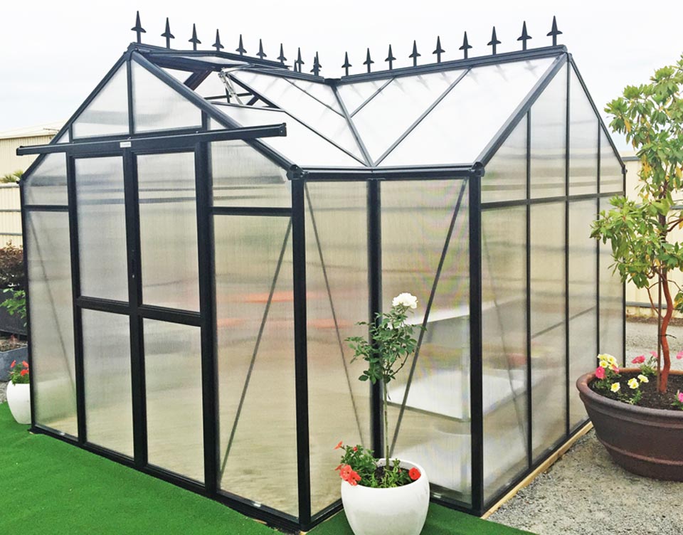 Orangery Compact Greenhouse (3.2m x 3.7m)