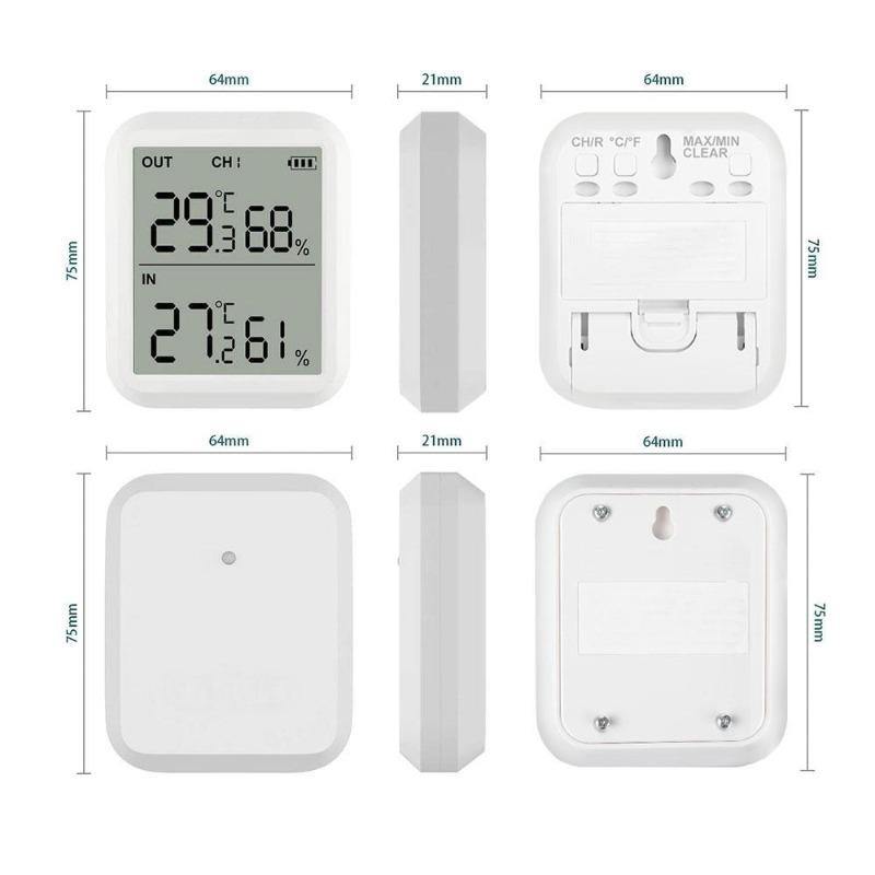 Digital Wireless Thermometer / Hygrometer - Sproutwell Greenhouses