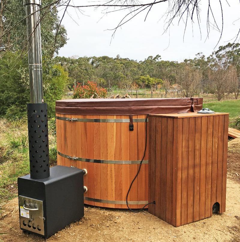 Separate Wood Heater (Includes Flue) - Sproutwell Greenhouses