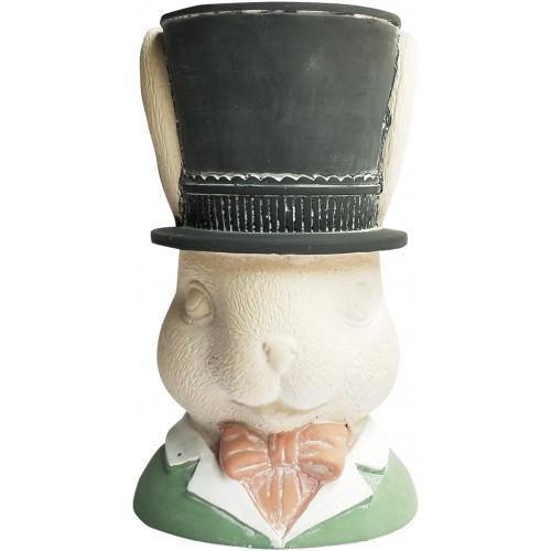 *Bunny Rabbit with Top Hat Green - Sproutwell Greenhouses